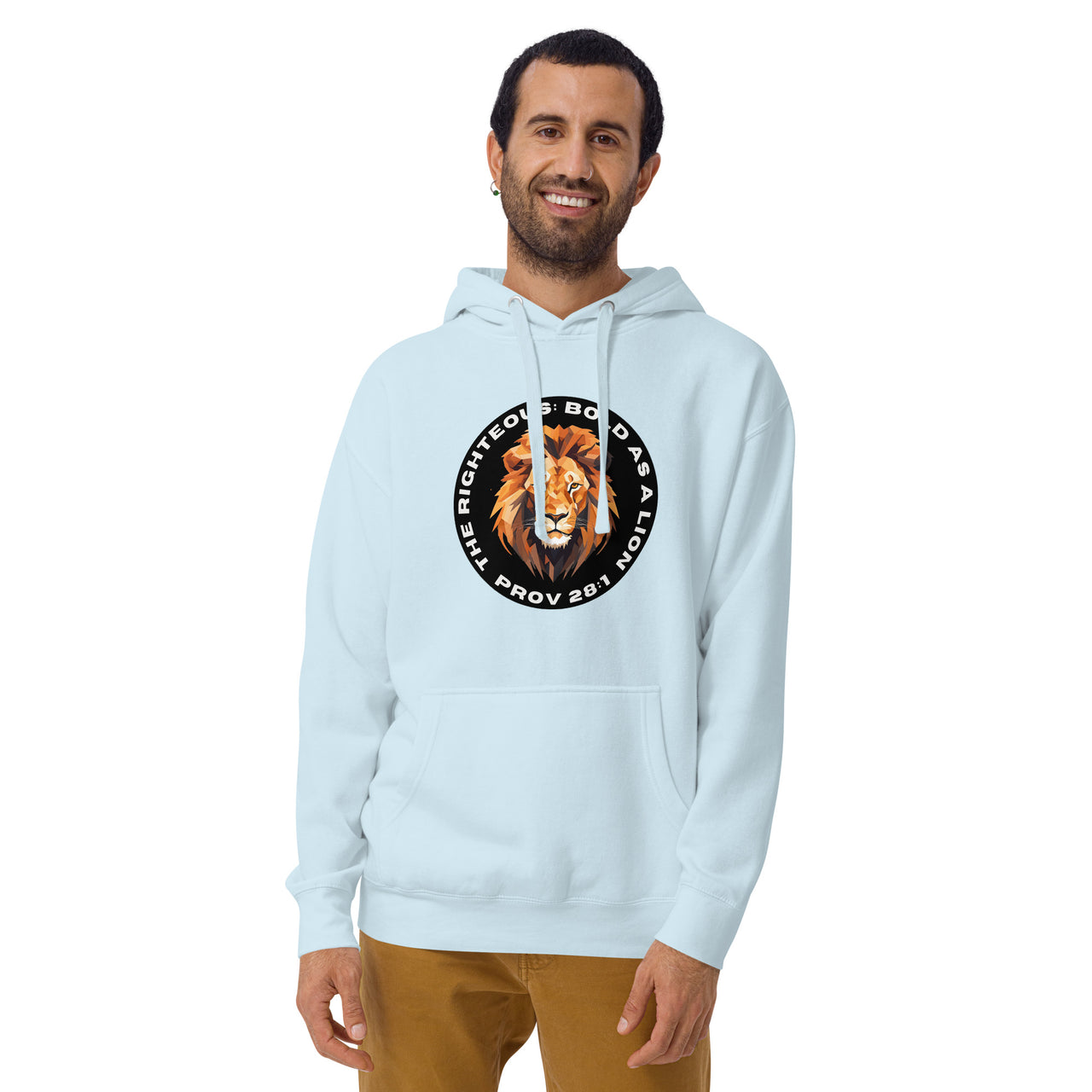 “Bold as a Lion” Unisex Premium Hoodie 2