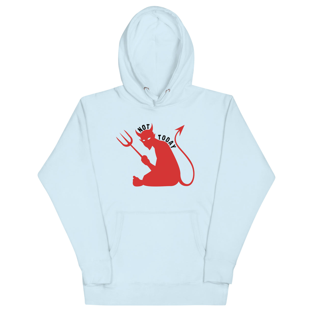 "Not Today Satan" Unisex Premium Hoodie 10