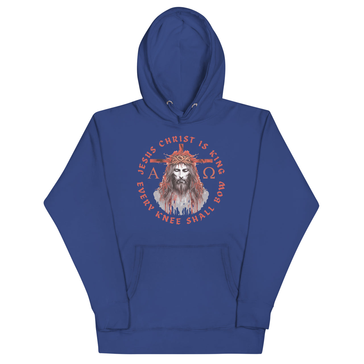 "Every Knee Shall Bow" Unisex Premium Hoodie 5