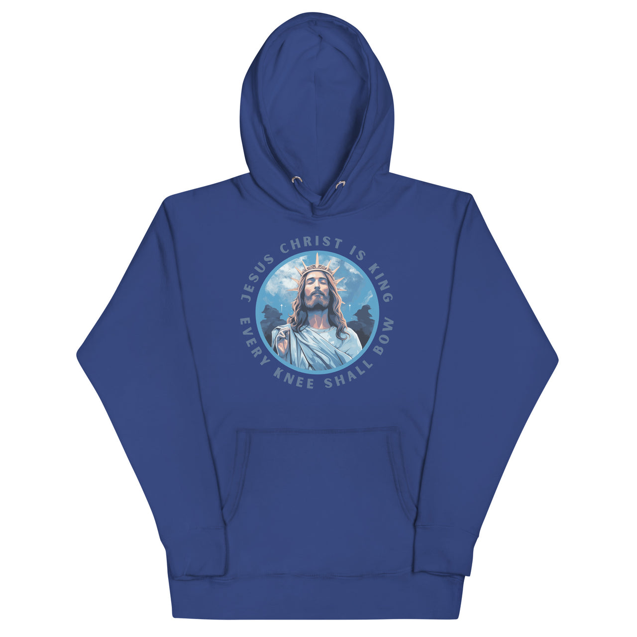 "Every Knee Shall Bow" Unisex Premium Hoodie 1