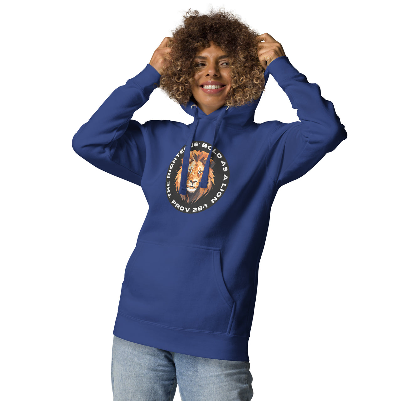 “Bold as a Lion” Unisex Premium Hoodie 2