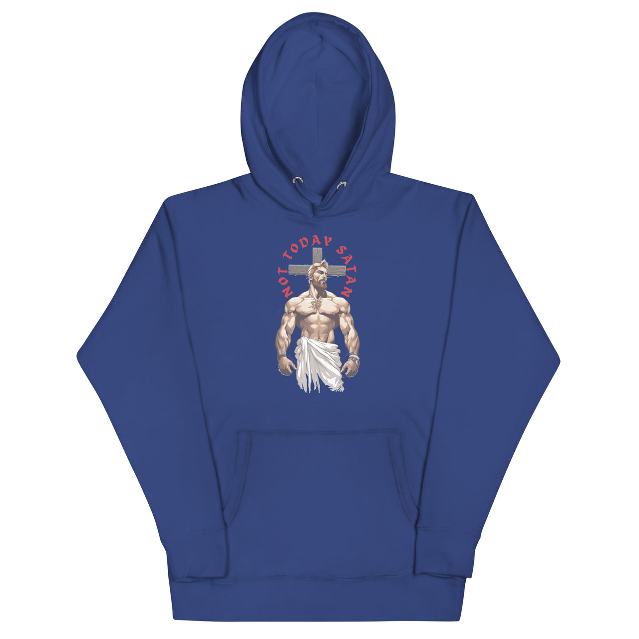 "Not Today Satan" Unisex Premium Hoodie 3