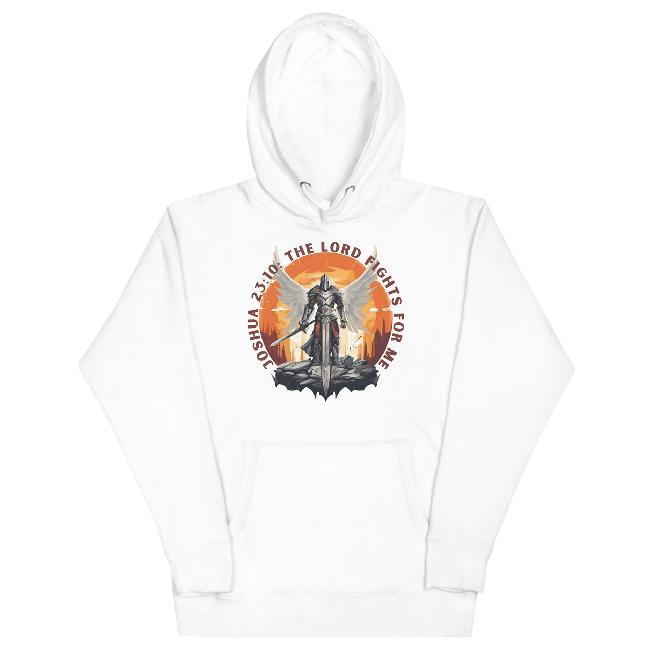 “The Lord Fights for Me” Unisex Premium Hoodie 2