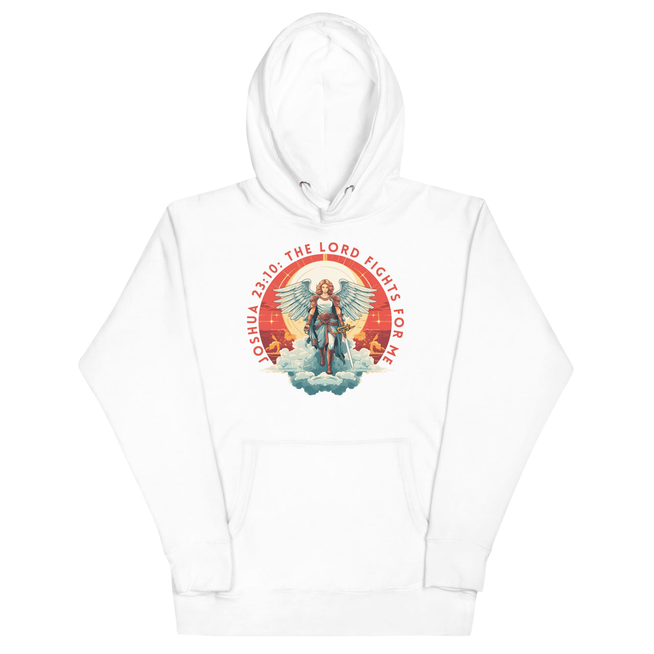 “The Lord Fights for Me” Unisex Premium Hoodie 3