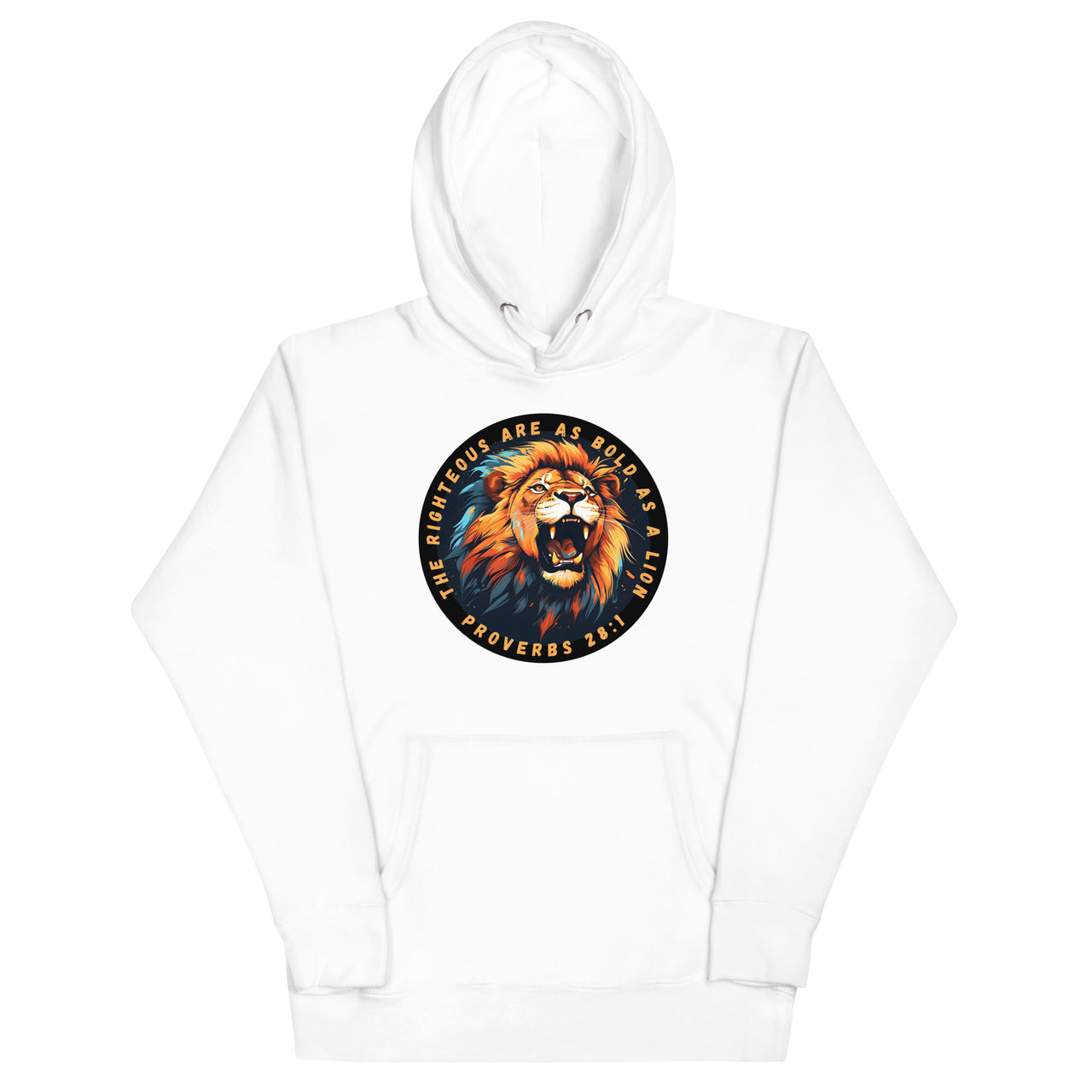 “Bold as a Lion” Unisex Premium Hoodie 1