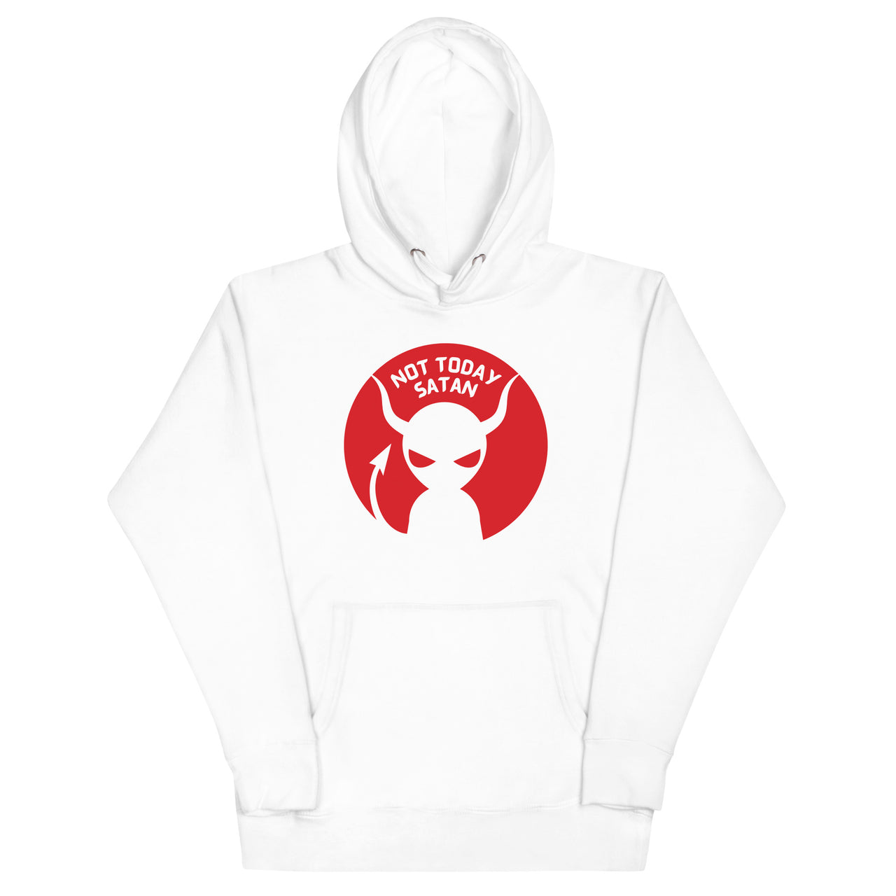 "Not Today Satan" Unisex Premium Hoodie 8