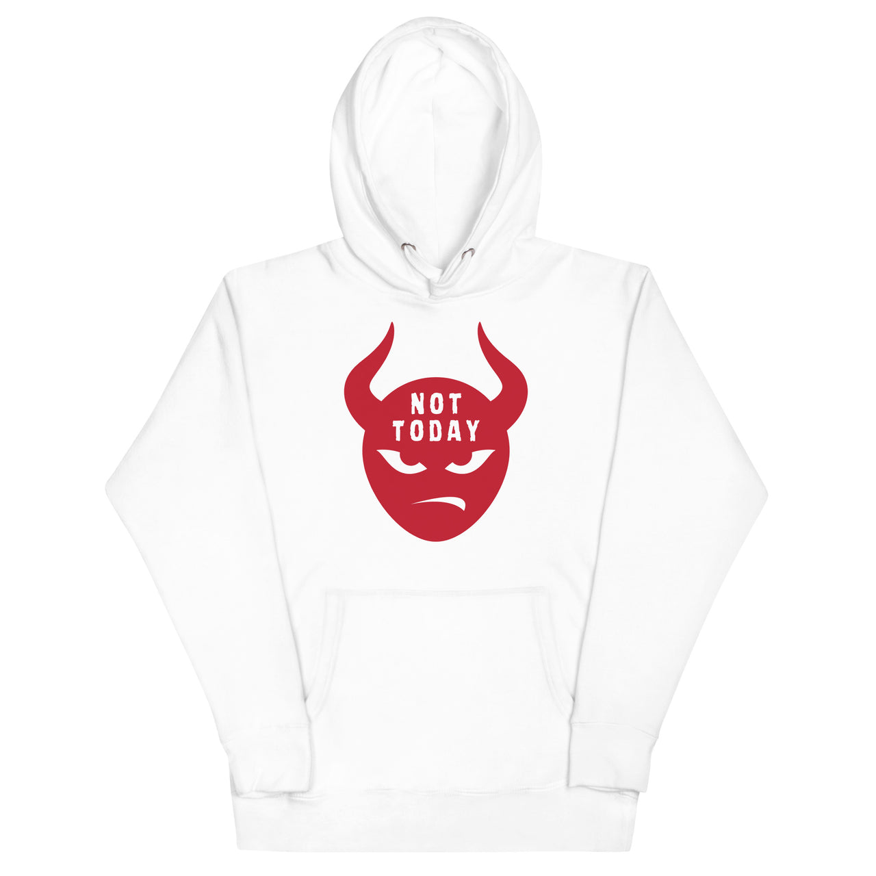 "Not Today Satan" Unisex Premium Hoodie 9