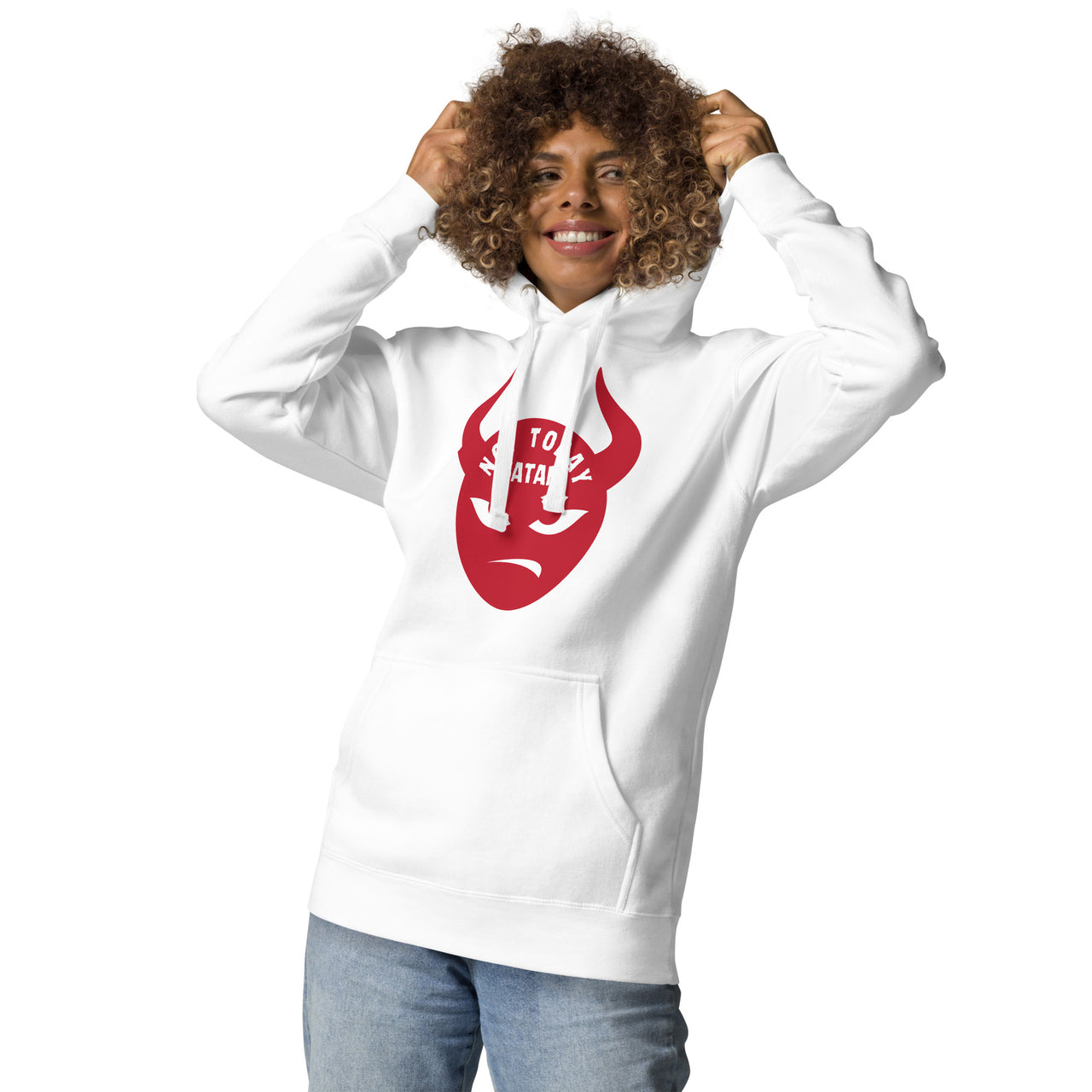 "Not Today Satan" Unisex Premium Hoodie 2