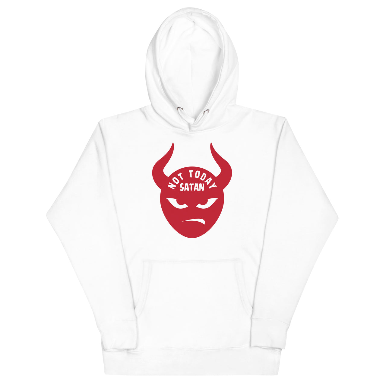 "Not Today Satan" Unisex Premium Hoodie 2