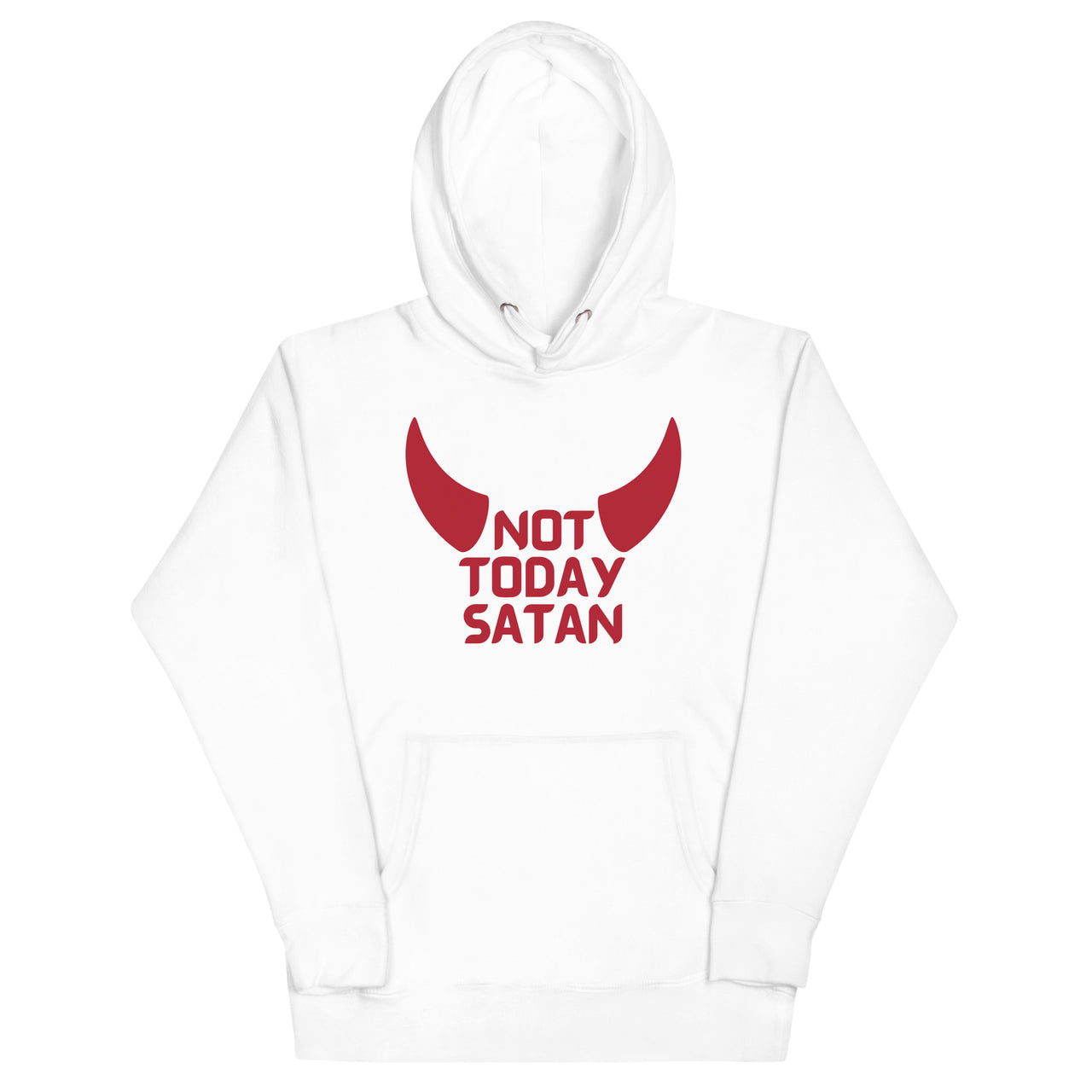 "Not Today Satan" Unisex Premium Hoodie 5