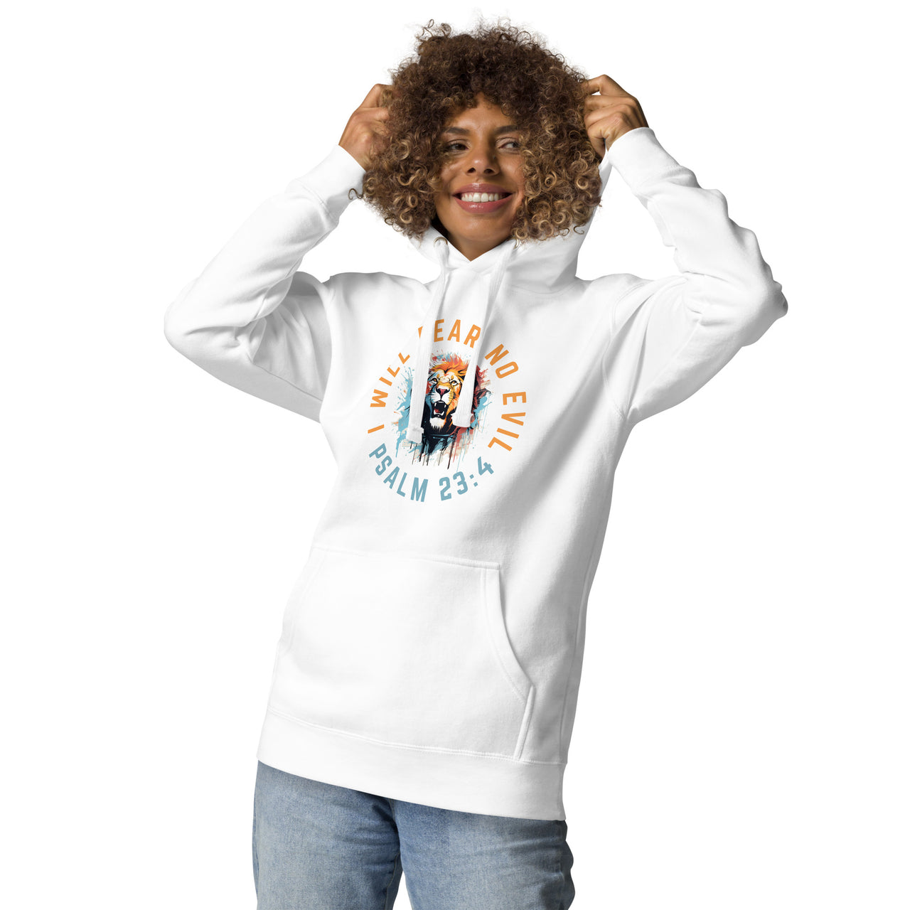 “Fear No Evil" Unisex Premium Hoodie 8