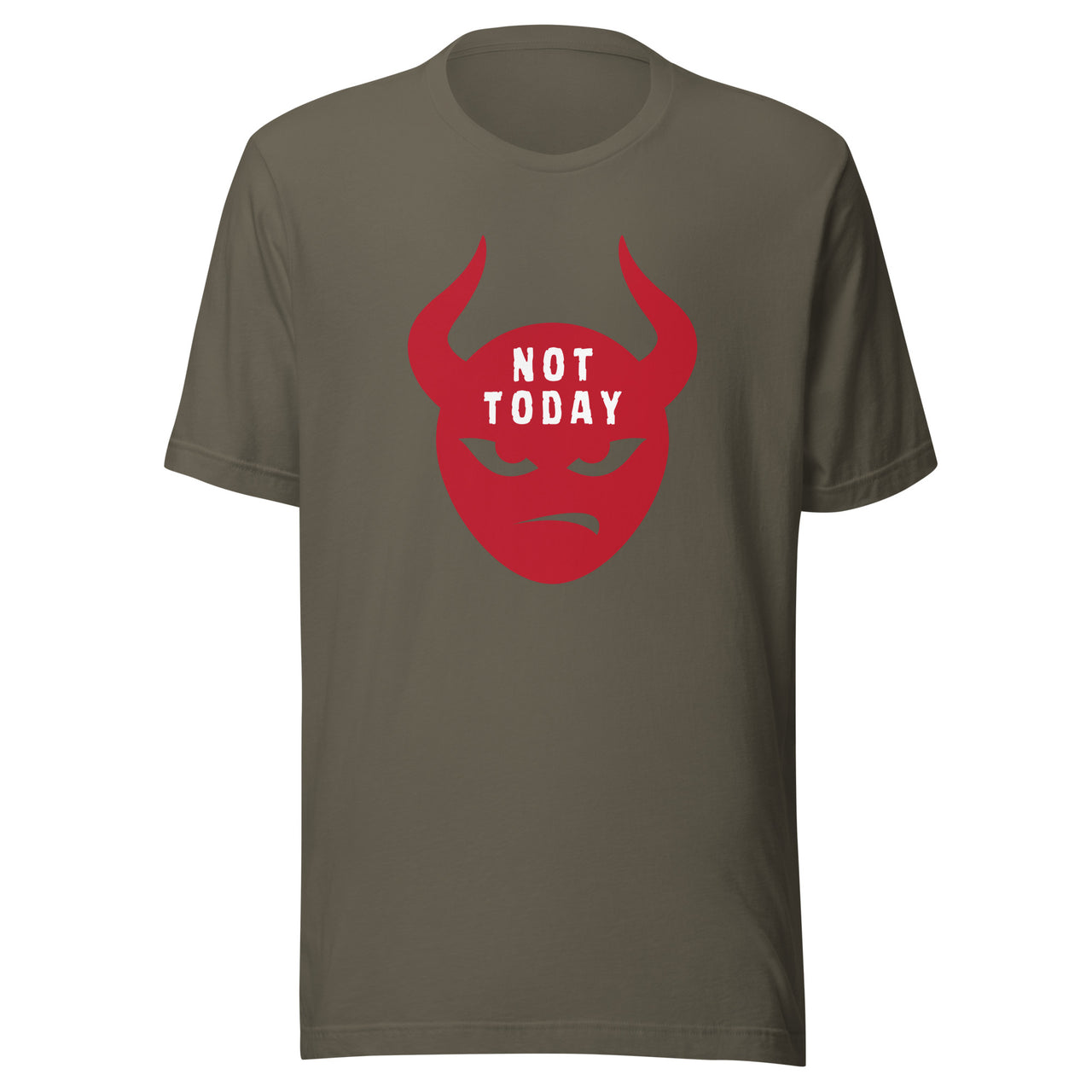"Not Today Satan" Unisex Staple T-Shirt 9