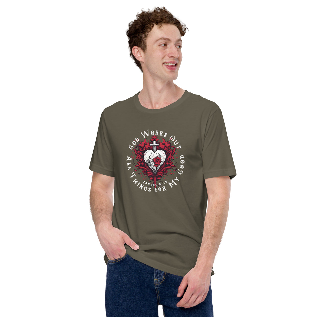 "All Things for my Good"" Unisex Staple T-Shirt 10