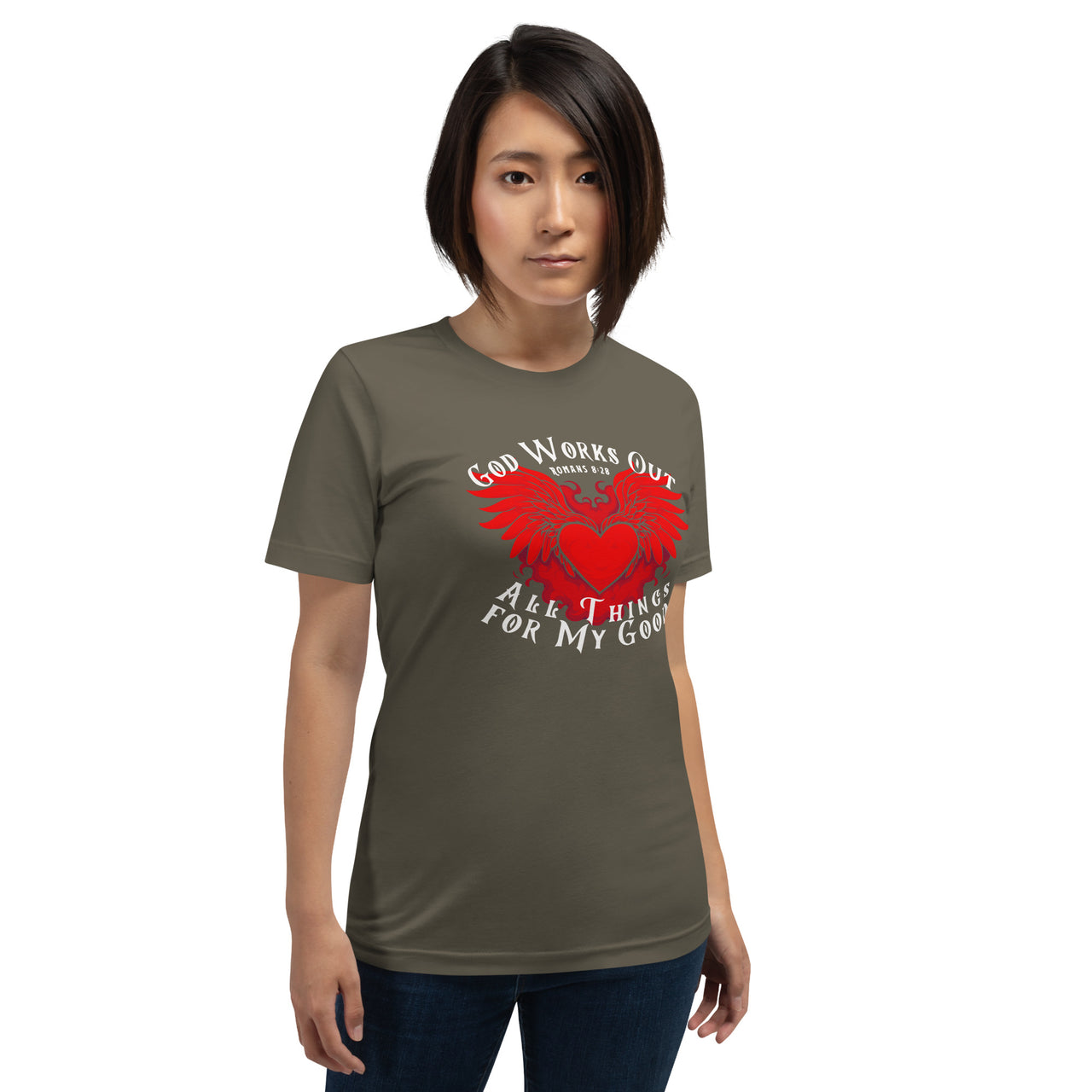 "All Things for my Good" Unisex Staple T-Shirt 12