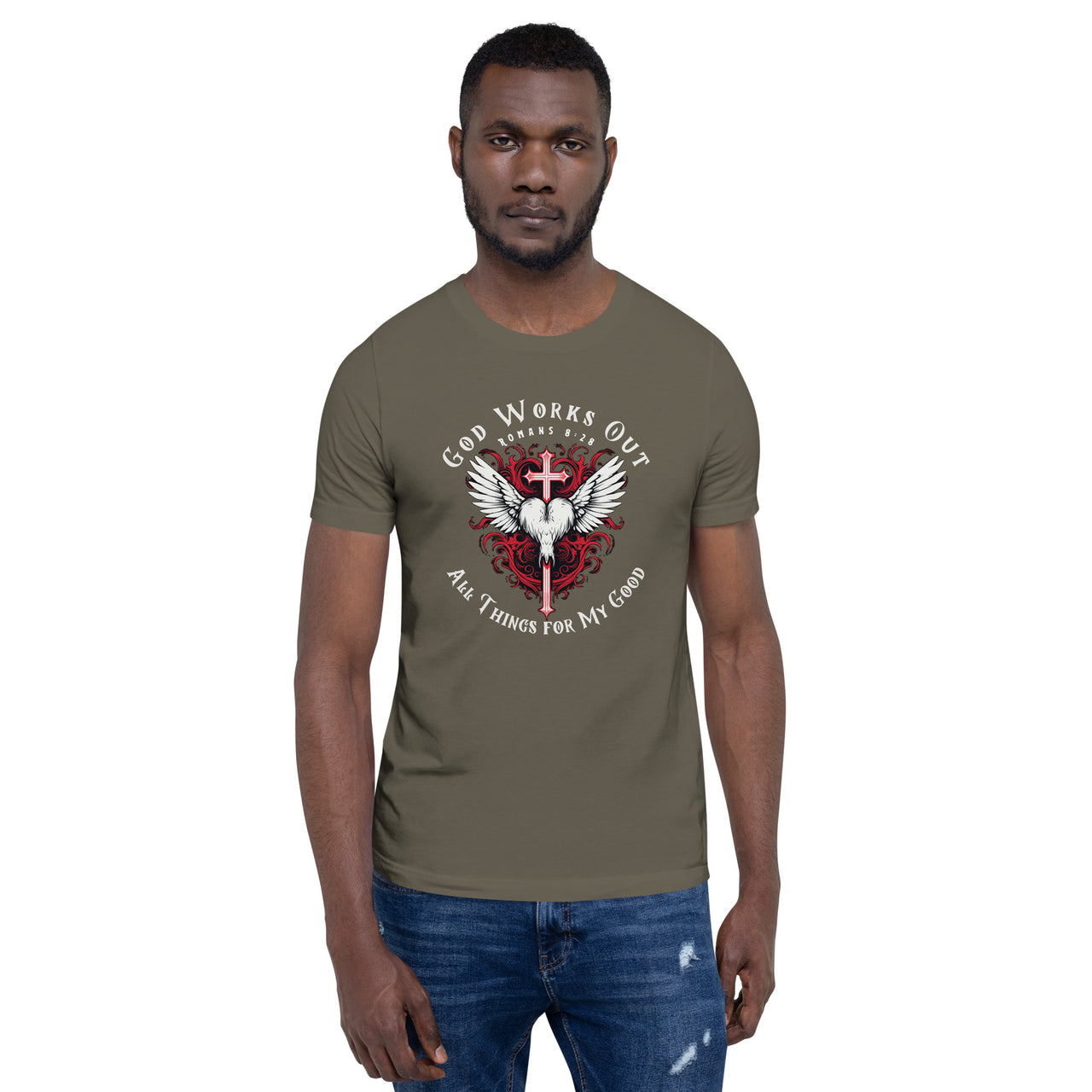 "All Things for my Good" Unisex Staple T-Shirt 14