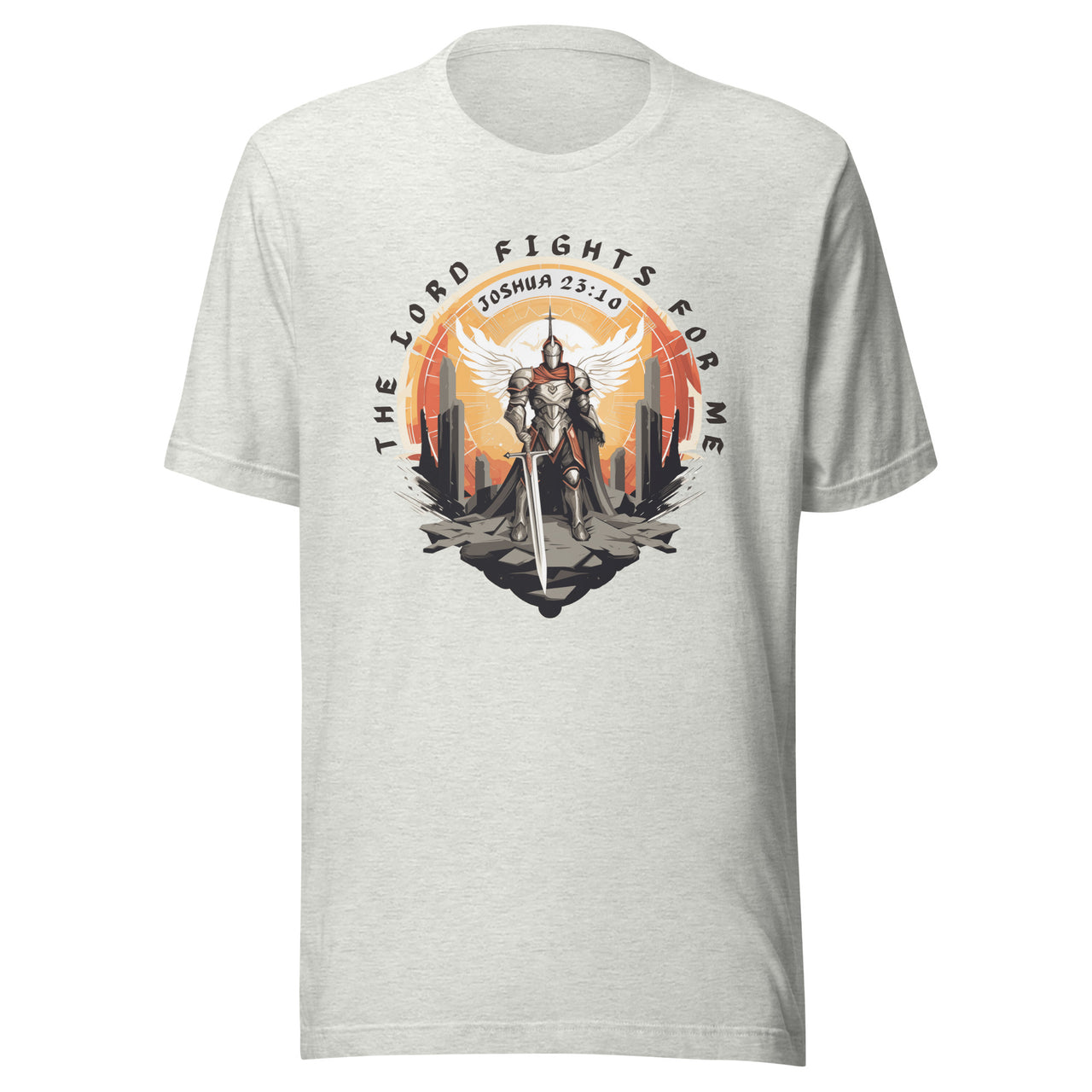 “The Lord Fights for Me” Unisex Staple T-Shirt 5