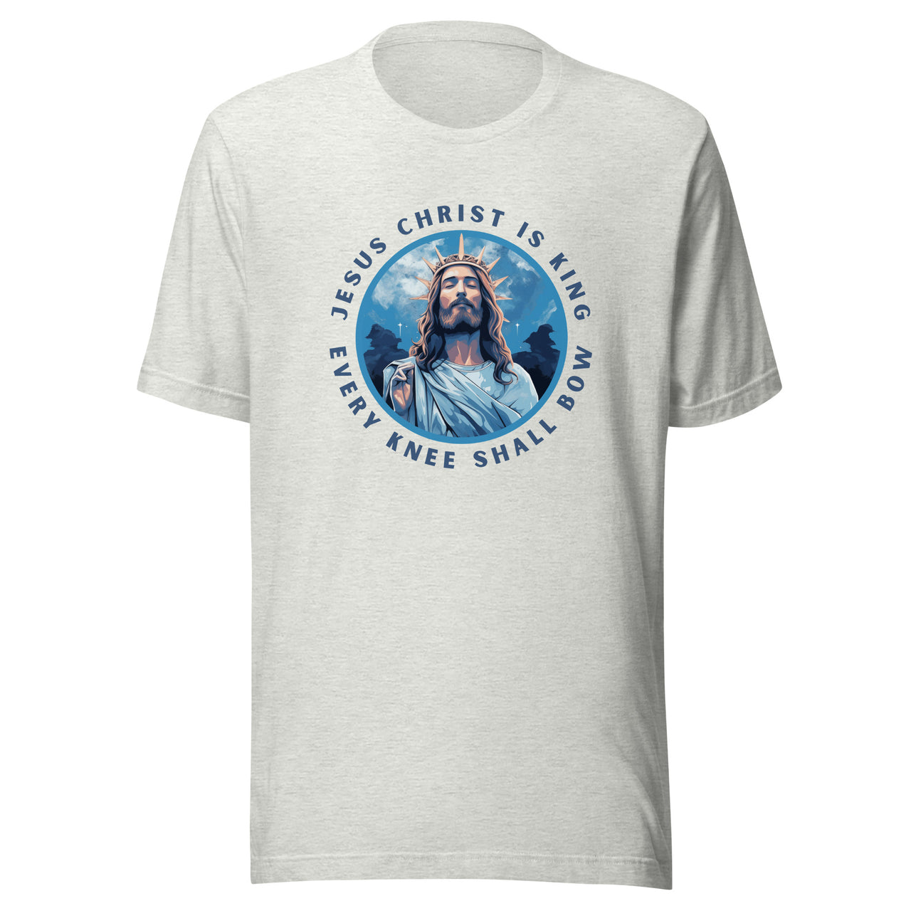 "Every Knee Shall Bow" Unisex Staple T-Shirt 1