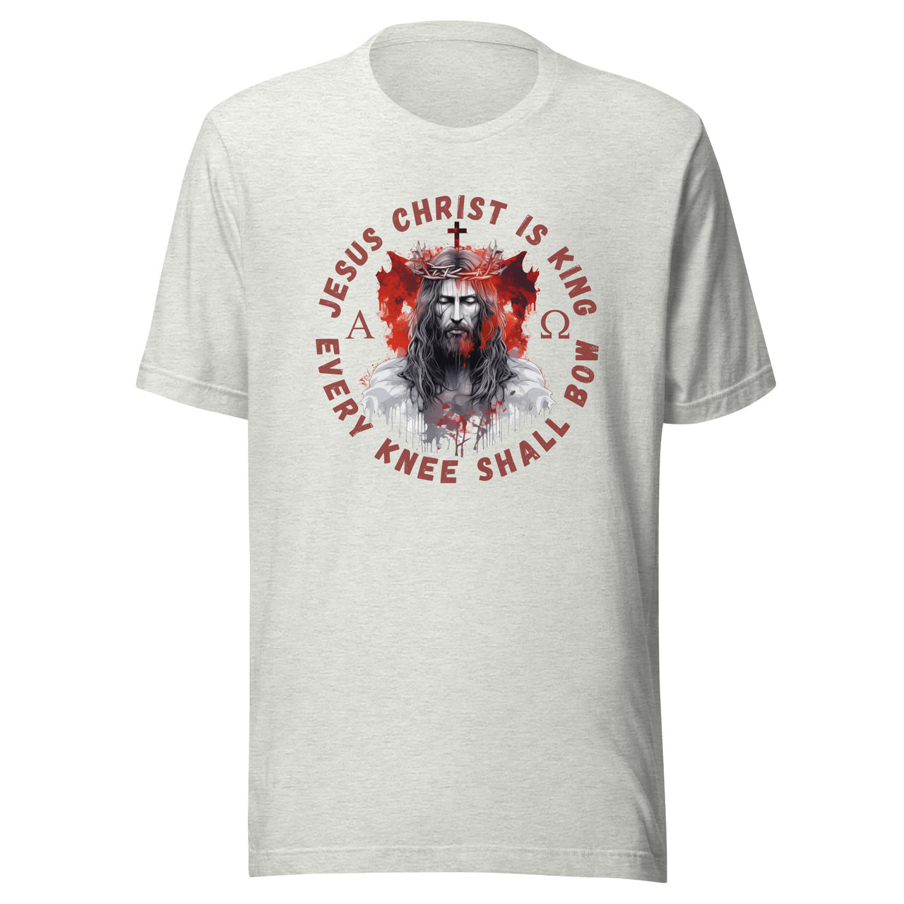 "Every Knee Shall Bow" Unisex Staple T-Shirt 2