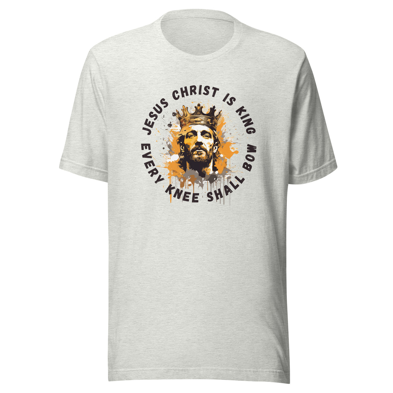 "Every Knee Shall Bow" Unisex Staple T-Shirt 4