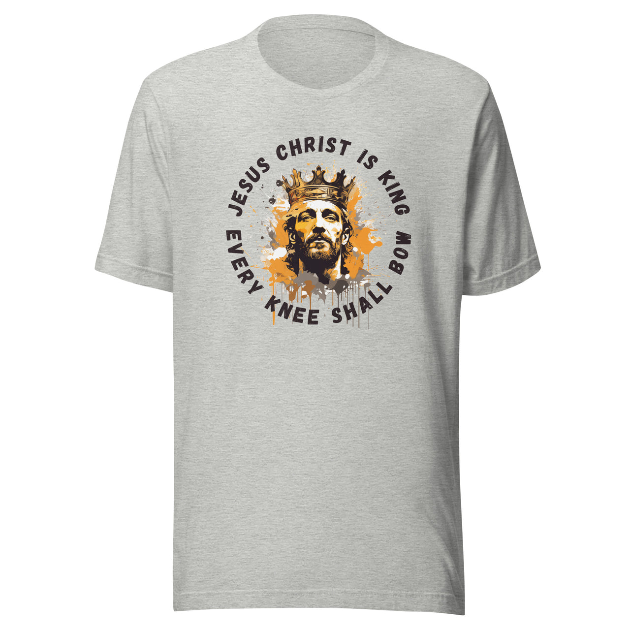 "Every Knee Shall Bow" Unisex Staple T-Shirt 4