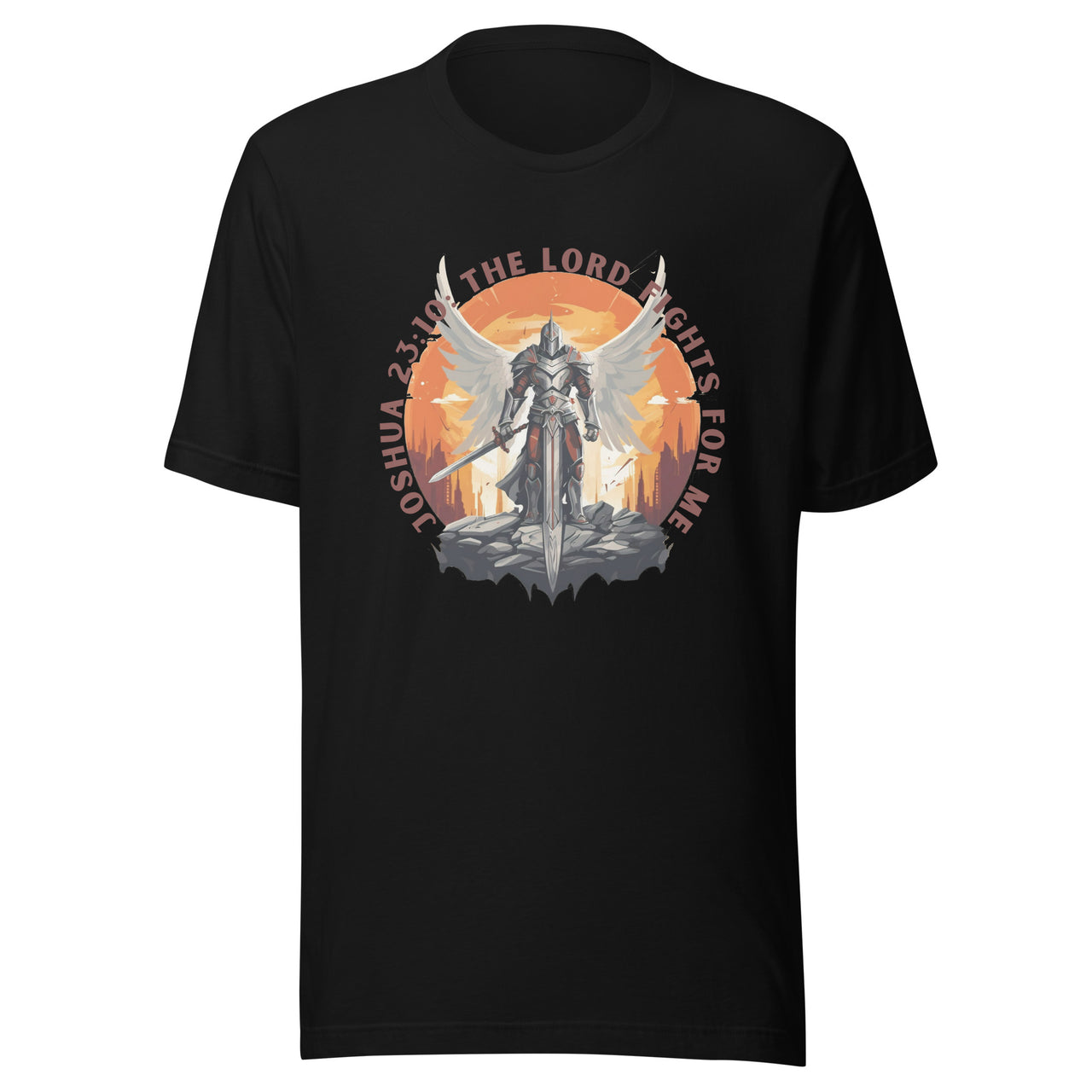 “The Lord Fights for Me” Unisex Staple T-Shirt 2