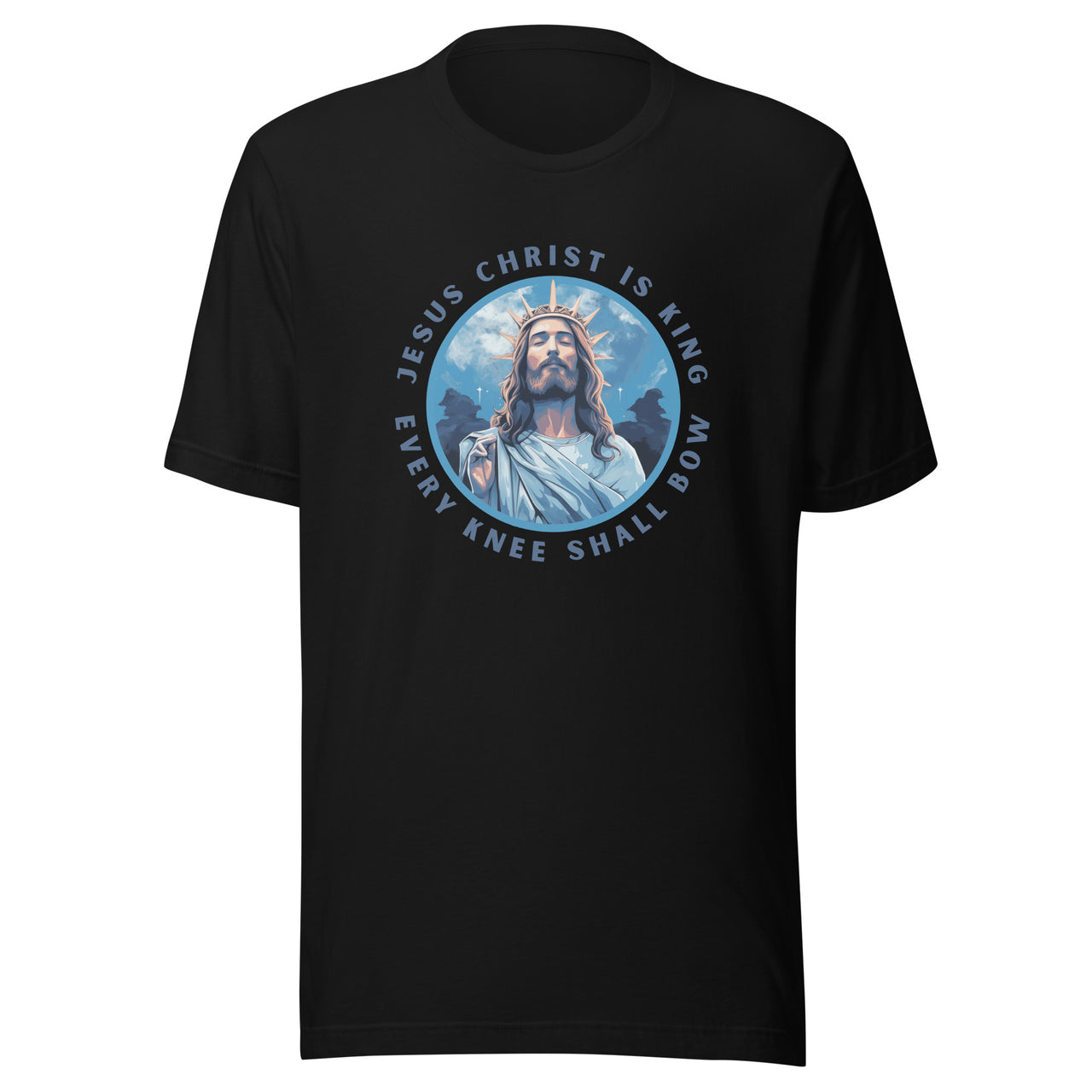 "Every Knee Shall Bow" Unisex Staple T-Shirt 1