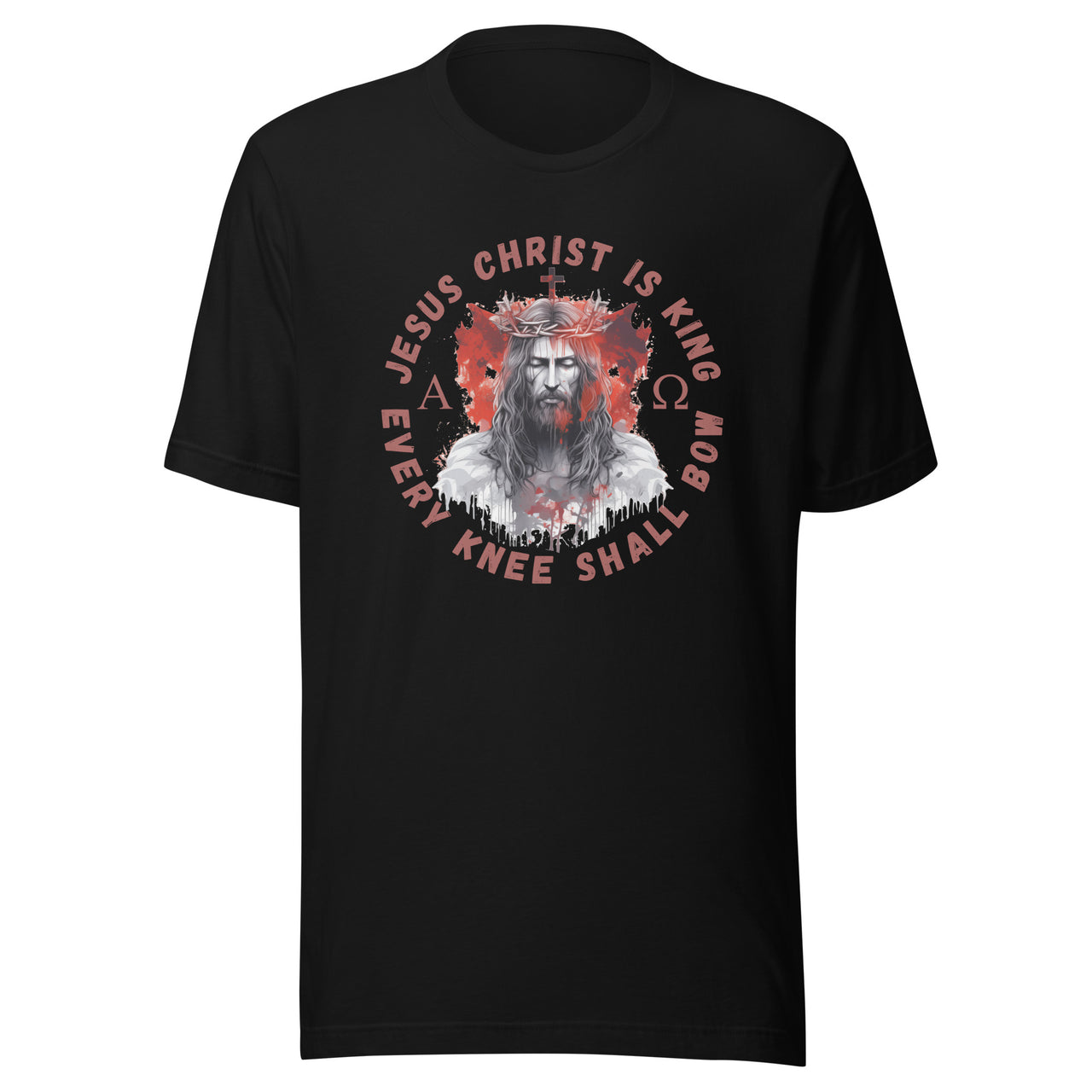 "Every Knee Shall Bow" Unisex Staple T-Shirt 2