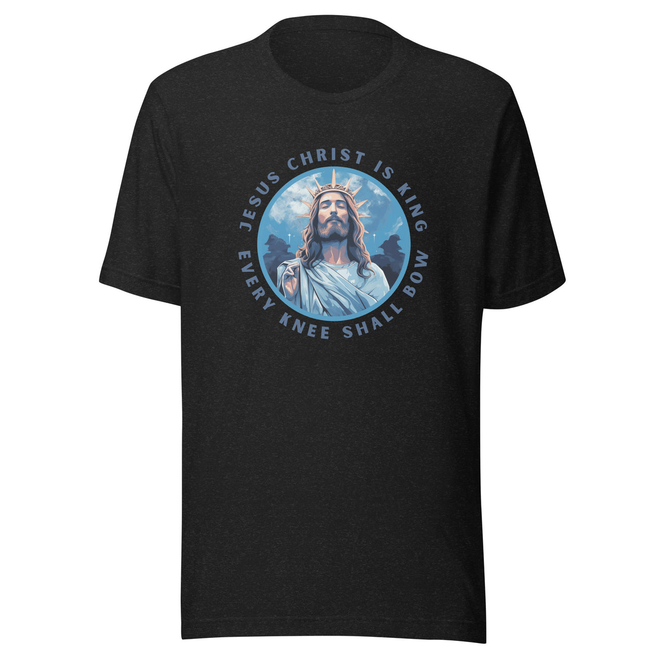 "Every Knee Shall Bow" Unisex Staple T-Shirt 1