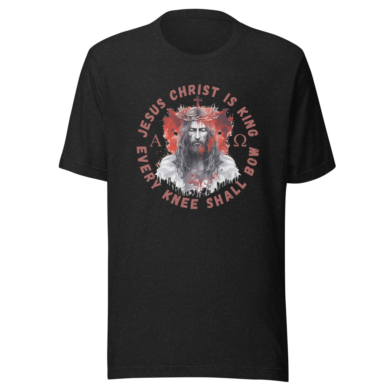 "Every Knee Shall Bow" Unisex Staple T-Shirt 2