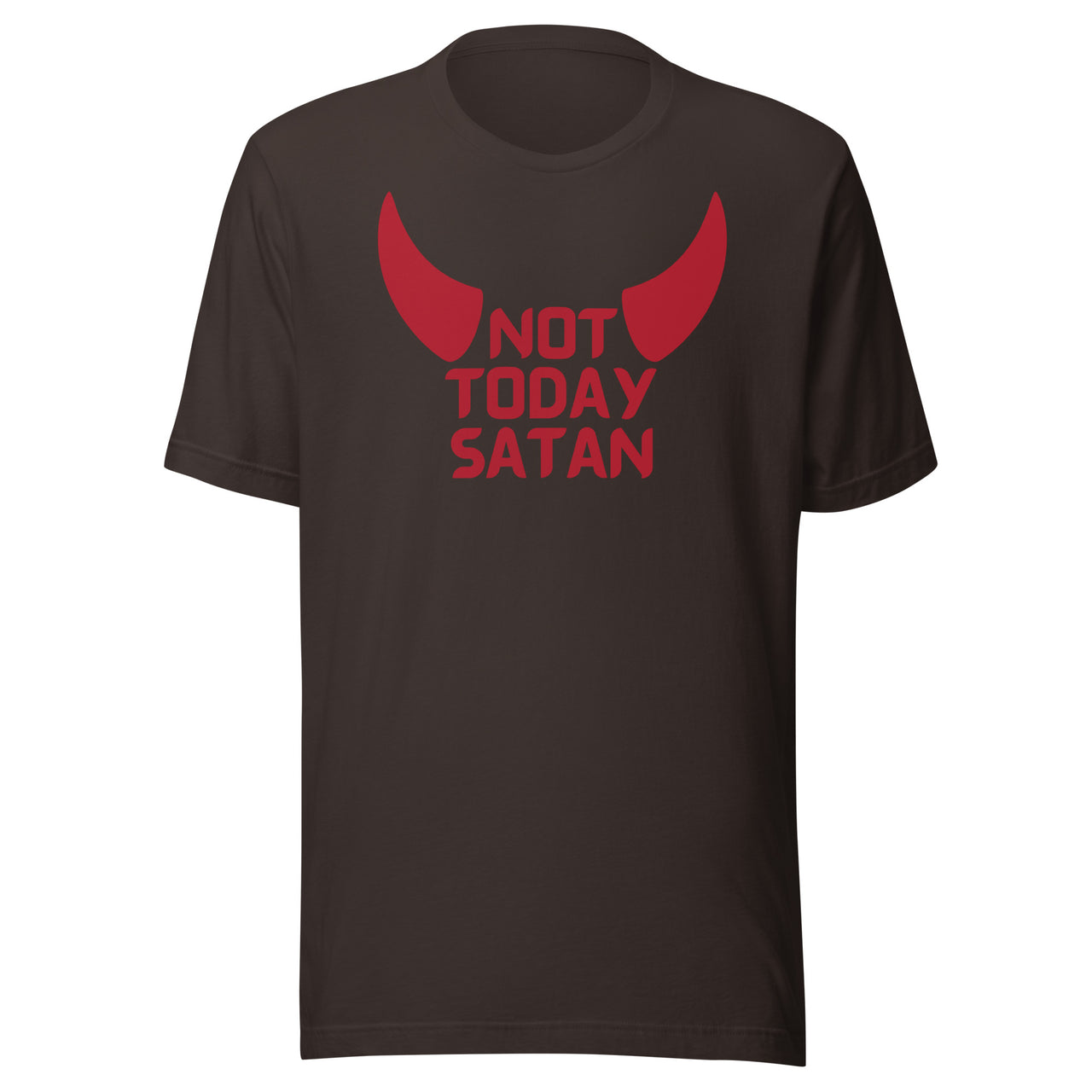 "Not Today Satan" Unisex Staple T-Shirt 5