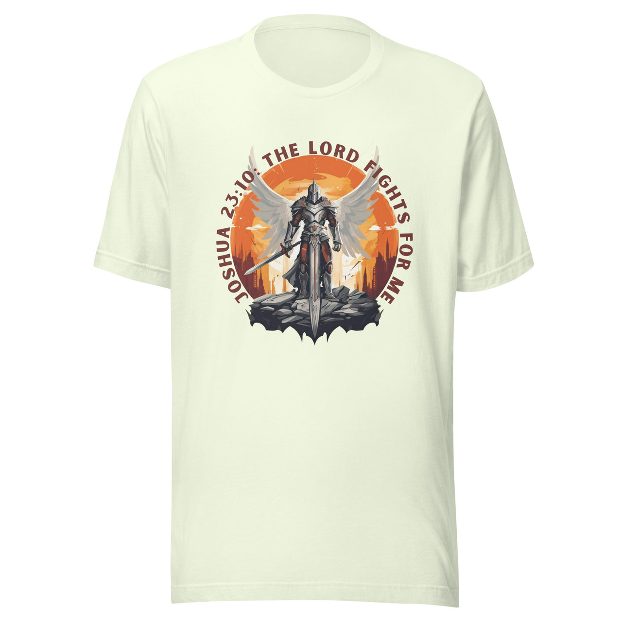 “The Lord Fights for Me” Unisex Staple T-Shirt 2