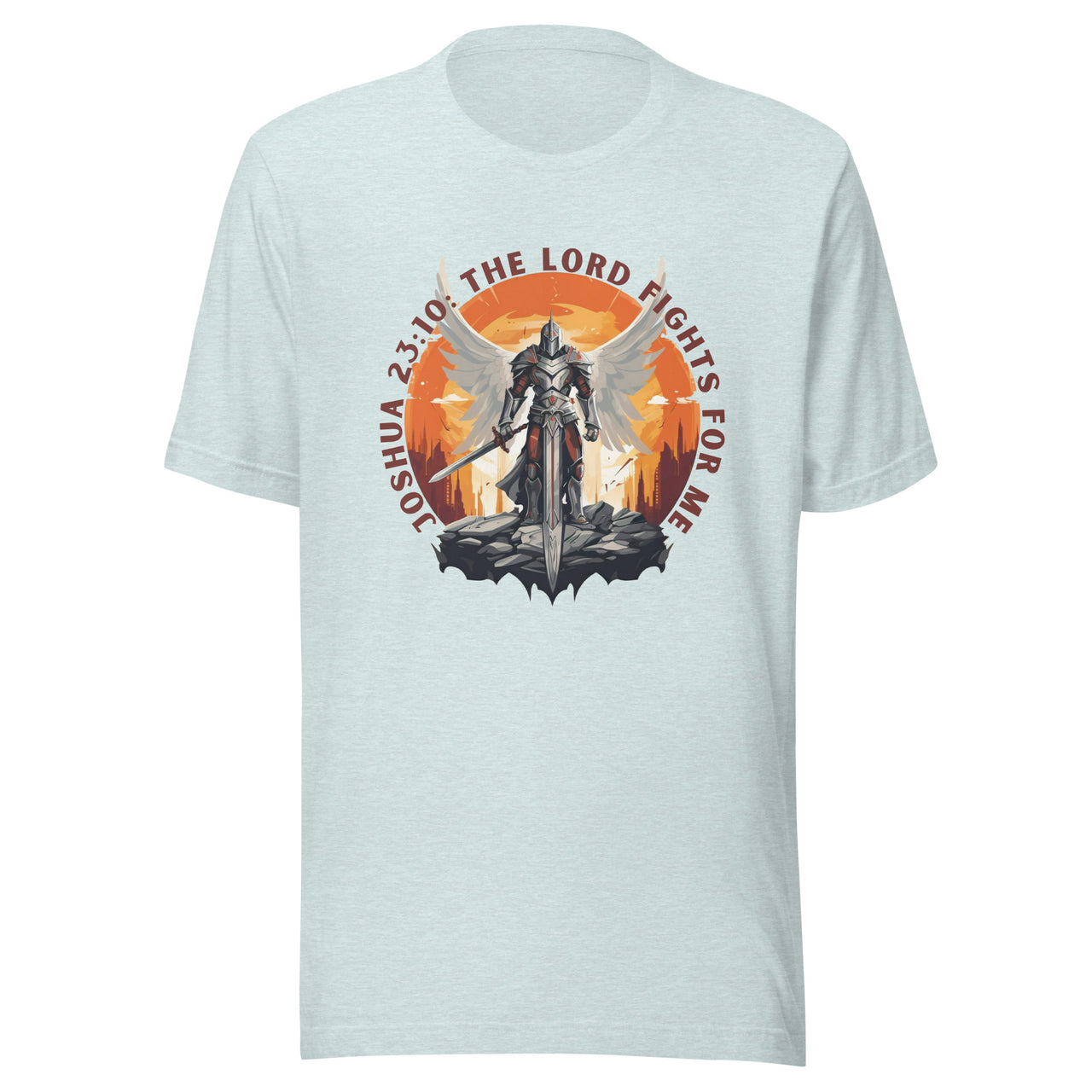 “The Lord Fights for Me” Unisex Staple T-Shirt 2