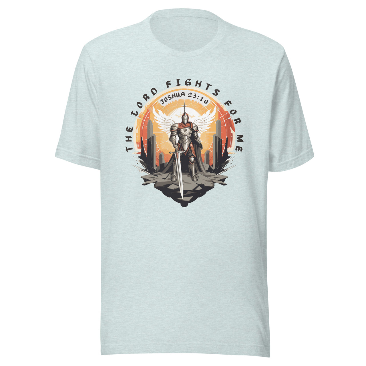 “The Lord Fights for Me” Unisex Staple T-Shirt 5