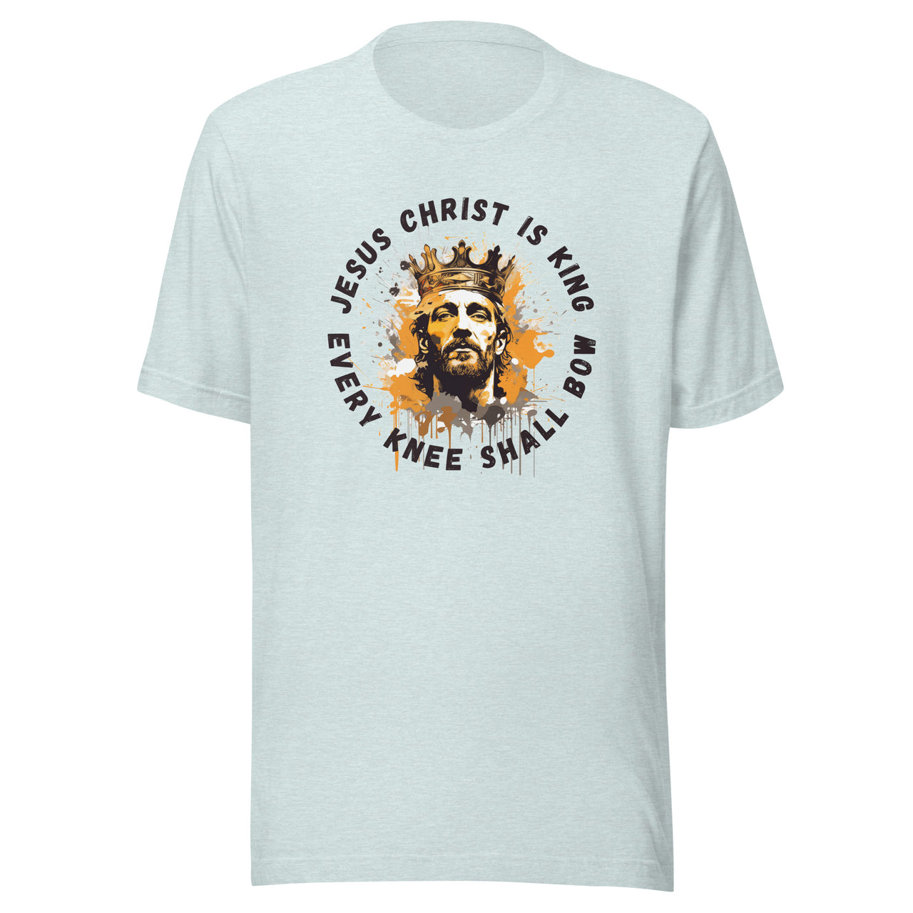 "Every Knee Shall Bow" Unisex Staple T-Shirt 4