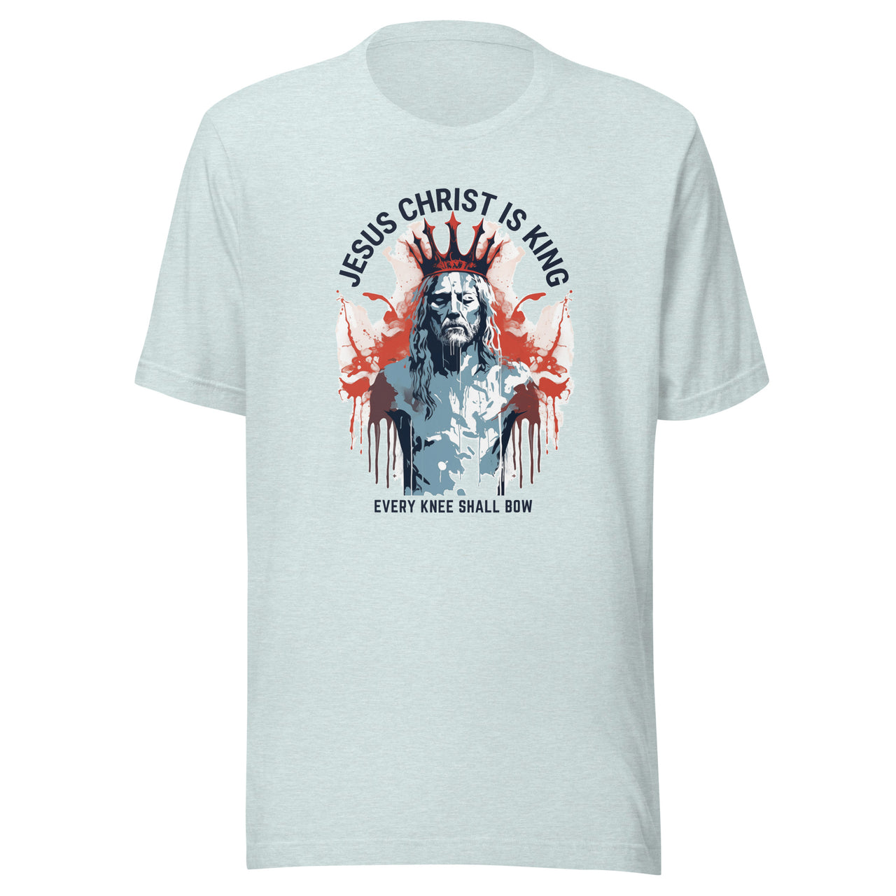 "Every Knee Shall Bow" Unisex Staple T-Shirt 6