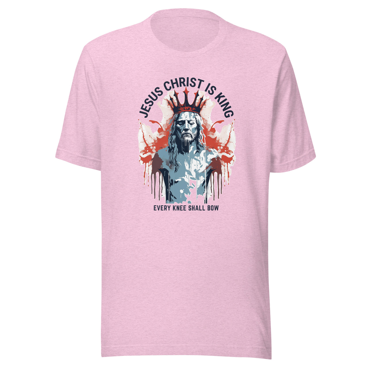 "Every Knee Shall Bow" Unisex Staple T-Shirt 6