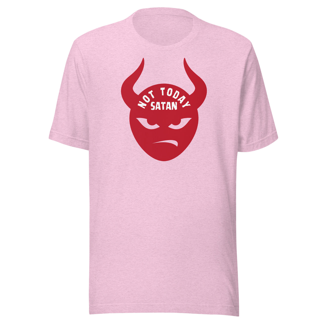 "Not Today Satan" Unisex Staple T-Shirt 2