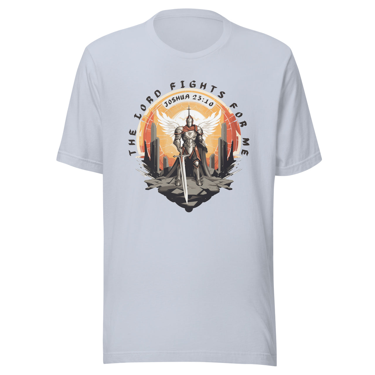 “The Lord Fights for Me” Unisex Staple T-Shirt 5
