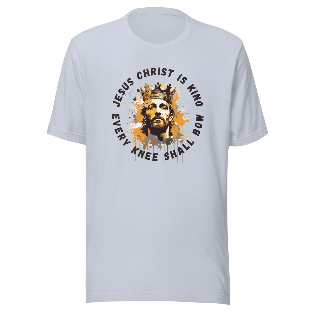 "Every Knee Shall Bow" Unisex Staple T-Shirt 4