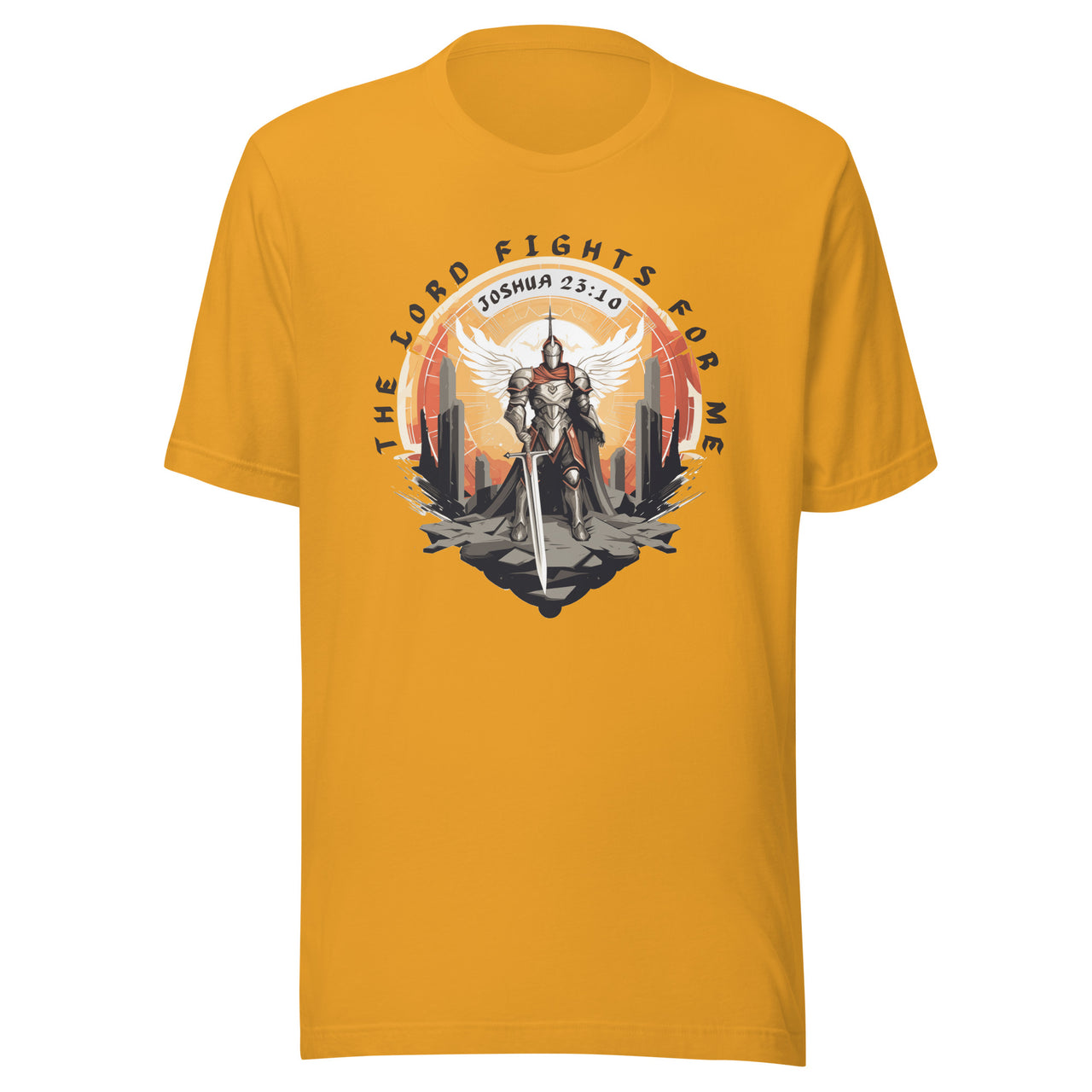 “The Lord Fights for Me” Unisex Staple T-Shirt 5