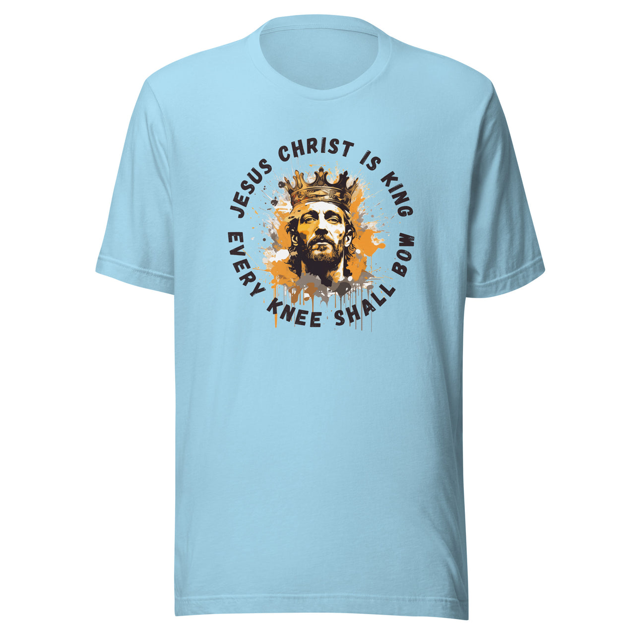 "Every Knee Shall Bow" Unisex Staple T-Shirt 4