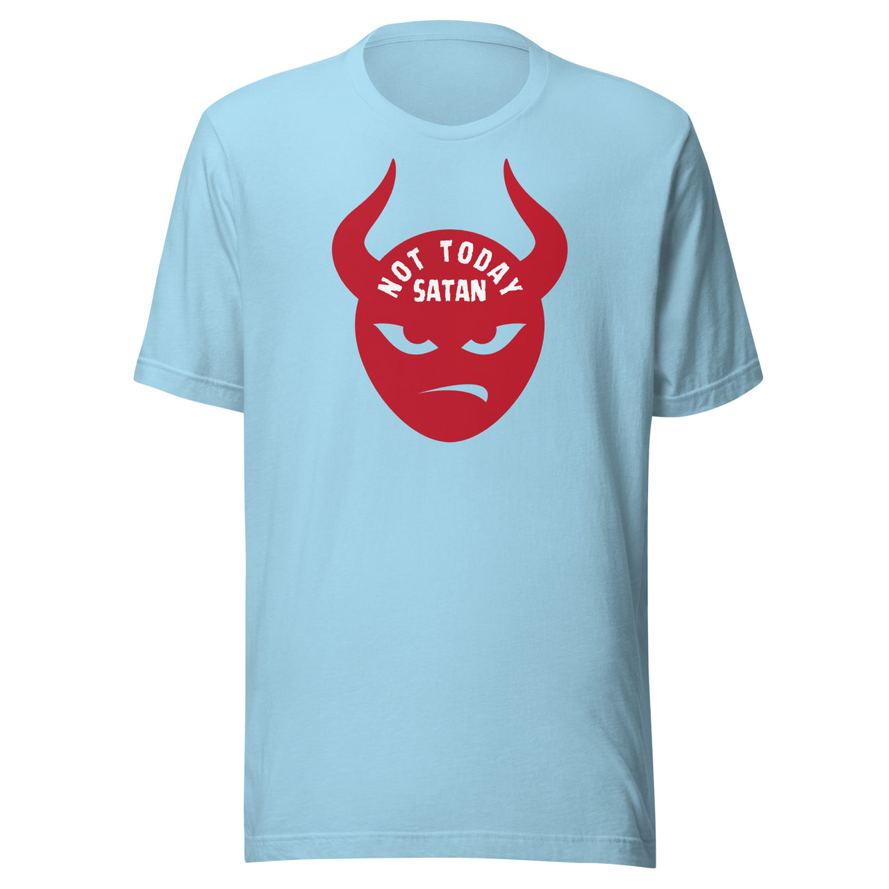 "Not Today Satan" Unisex Staple T-Shirt 2