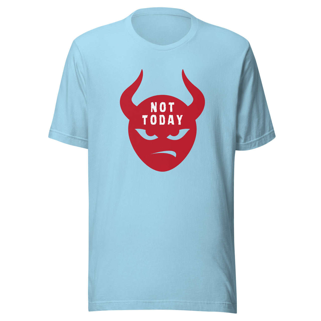 "Not Today Satan" Unisex Staple T-Shirt 9