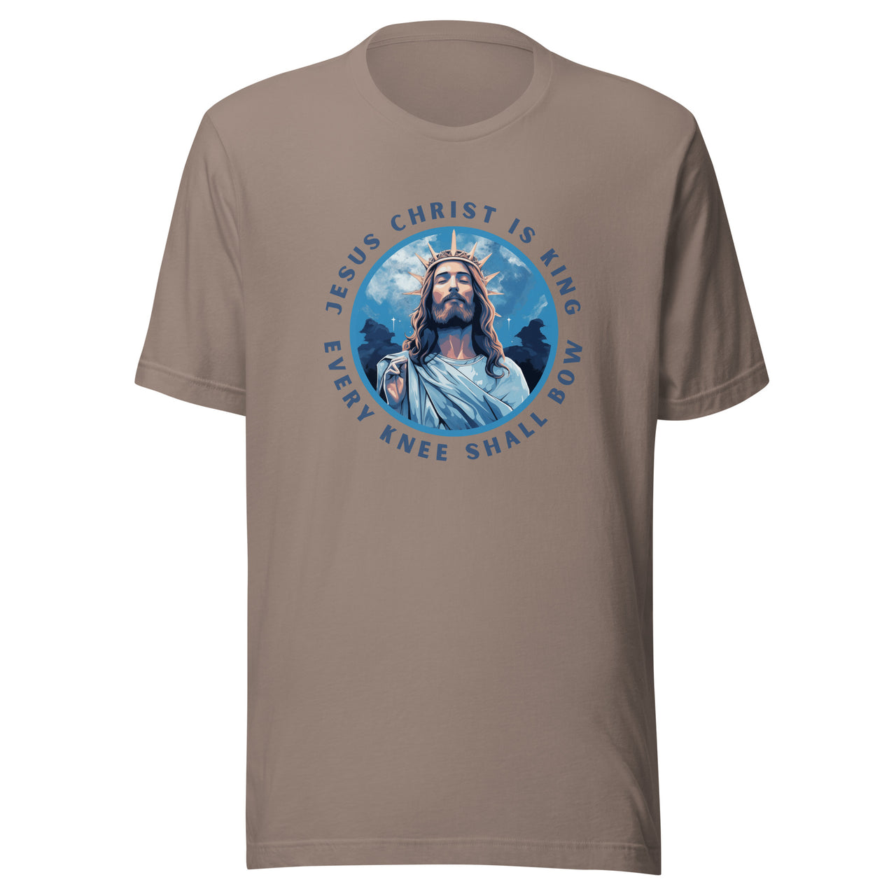 "Every Knee Shall Bow" Unisex Staple T-Shirt 1