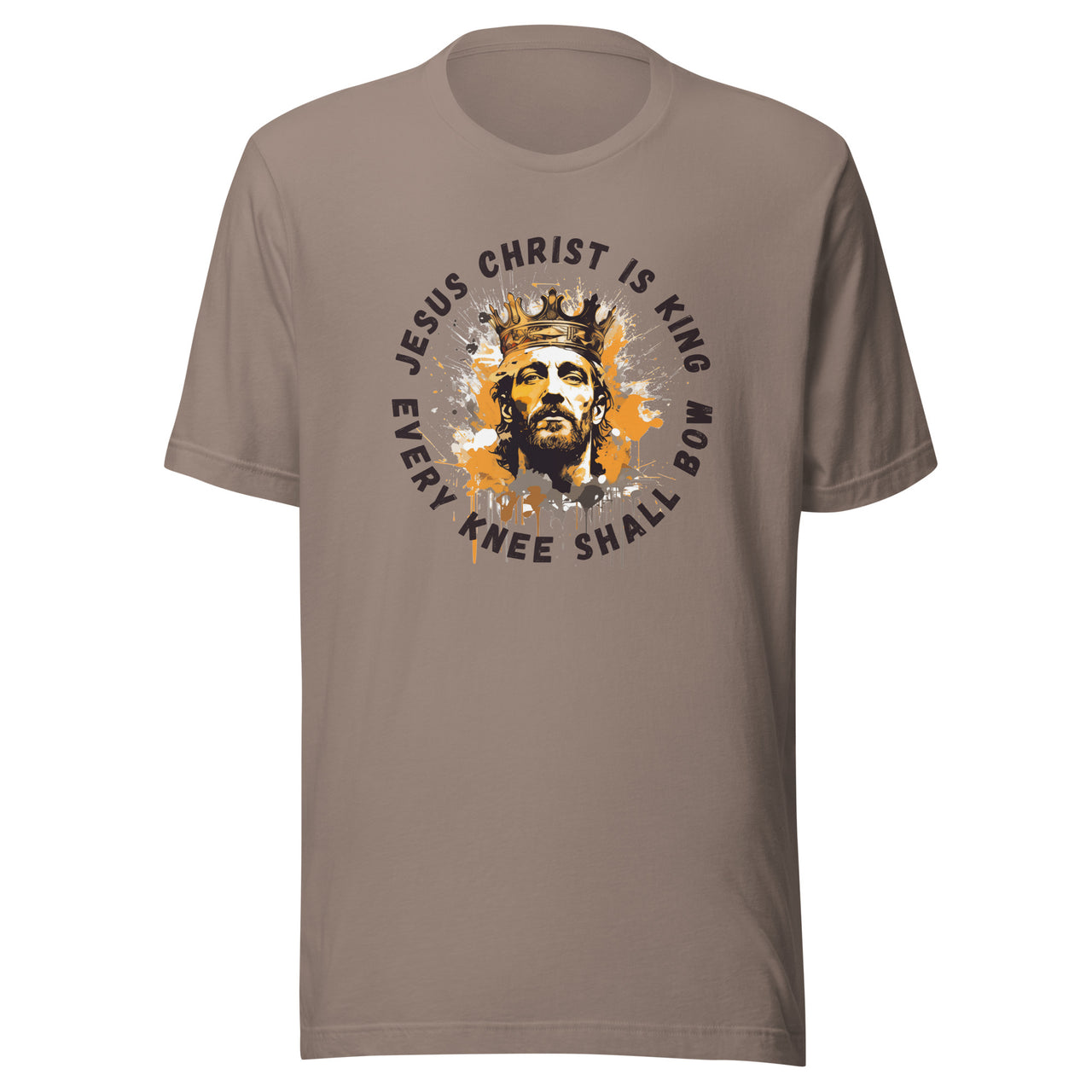 "Every Knee Shall Bow" Unisex Staple T-Shirt 4
