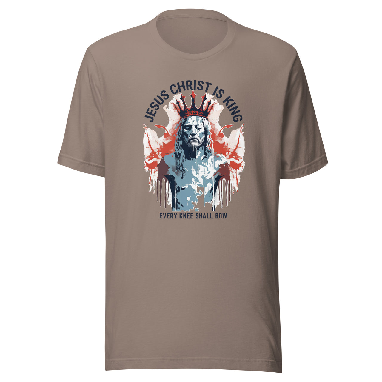 "Every Knee Shall Bow" Unisex Staple T-Shirt 6