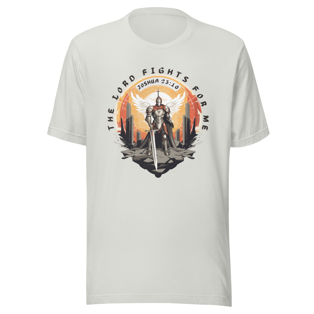 “The Lord Fights for Me” Unisex Staple T-Shirt 5
