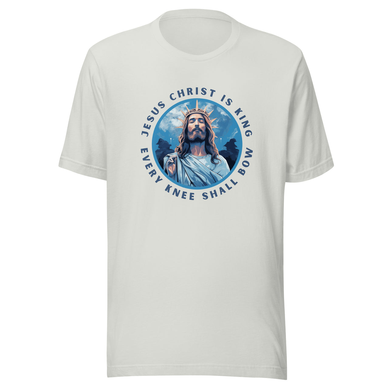 "Every Knee Shall Bow" Unisex Staple T-Shirt 1