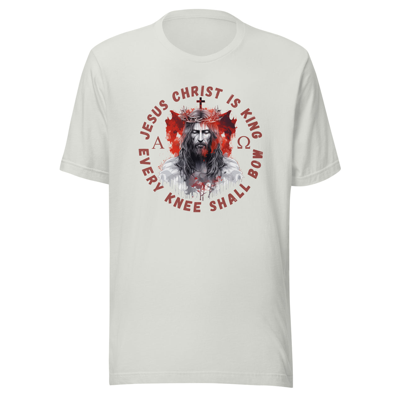 "Every Knee Shall Bow" Unisex Staple T-Shirt 2
