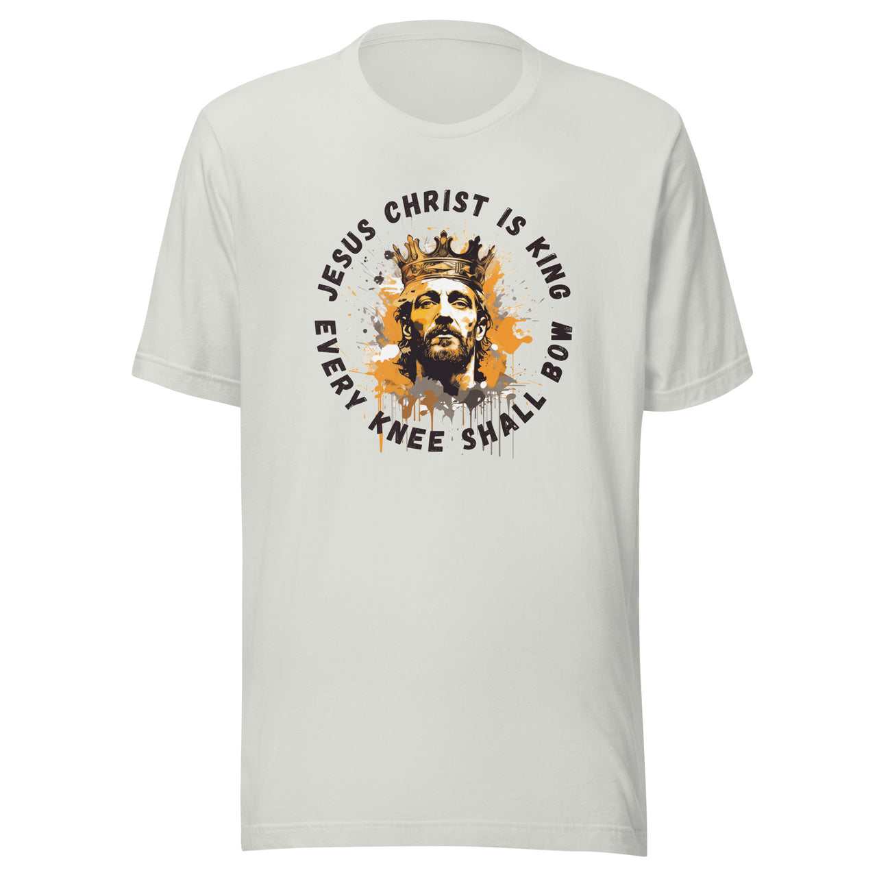 "Every Knee Shall Bow" Unisex Staple T-Shirt 4